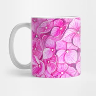 Hydrangea watercolor Mug